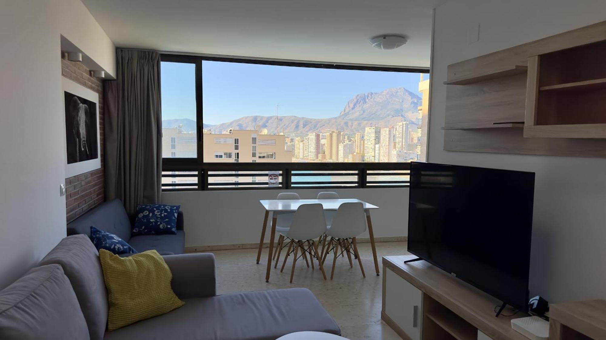 Piso En Rincon De Loix Con Un Dormitorio Benidorm Exterior foto